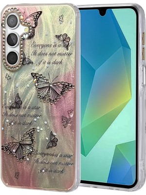 Samsung Galaxy A15 4g Kılıf Blade Aynalı Desenli Kapak - Desen 6