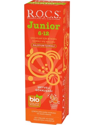 .junior Diş Macunu 6-12 Yaş 60 ml Meyveli Gökkuşağı