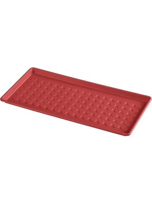 IKEA Baggmuck Ayakkabı Tepsisi , Kırmızı, 71X35 cm