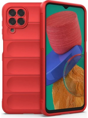 Samsung Galaxy M33 Kılıf Optimum Silikon - Kırmızı