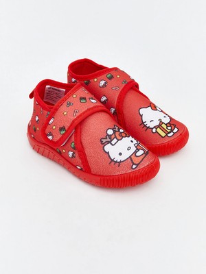 Lc Waikiki Yeni Sezon Kırmızı Hello Kitty Baskılı Kız Bebek Panduf