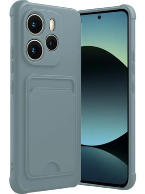 Xiaomi Redmi Note 14 4g Kelvin Kartvizitli Silikon - Açık Yeşil