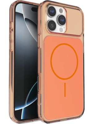 Joko Apple iPhone 16 Pro Max Bruma Magsafe Kapak - Turuncu