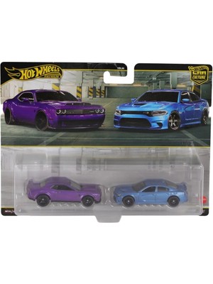 HBL96 Hot Wheels 2'li Premium Araba Seti / 8 Adet Koli ile Satılır. Koli Fiyatıdır.