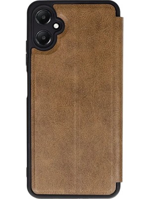 Samsung Galaxy A05 Kılıf Flip Cover - Taba