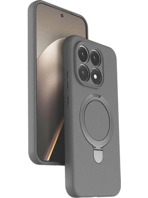 Xiaomi Mi 15T Regal Magsafe Standlı Kapak - Titan Gri