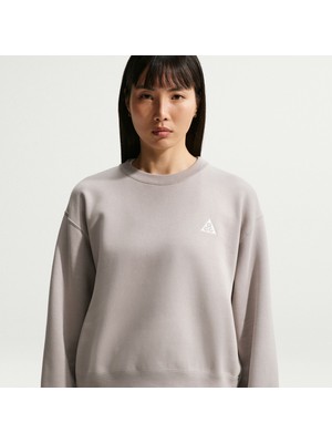 Nike Acg Therma-Fıt Tuff Fleece Crew Kadın Sweatshirt