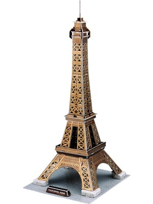 Happy Trend 3D 35 Parça Puzzle Eyfel Kulesi - Fransa