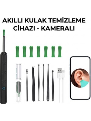 Atalier Coco Akıllı Kulak Temizleme Cihazı - Kameralı - Wifi ve Mobil Uygulama Uyumlu
