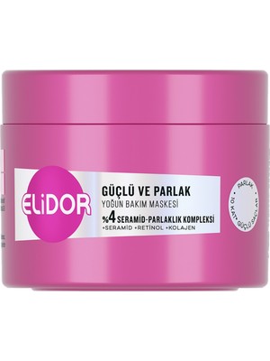 Elidor Güçlü & Parlak Maske 220 ml - 7 Adet