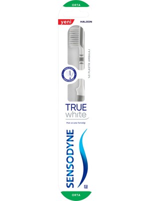 Sensodyne True White Diş Fırçası Orta - 8 Adet
