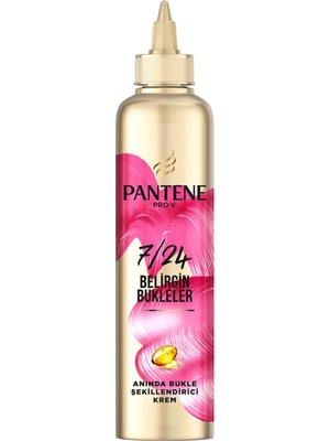 Pantene 7/24 Saç Bakım Kremi Anında Bukle Şekillendirici 300 ml - 3 Adet