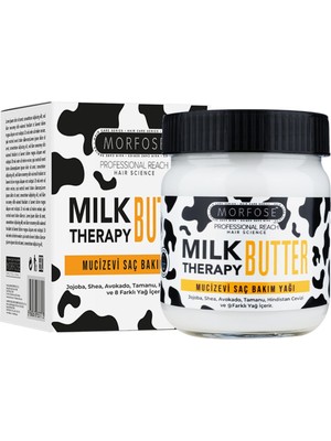 Morfose Milk Therapy Butter Mucizevi Saç Bakım Yağı 200 ml - 4 Adet