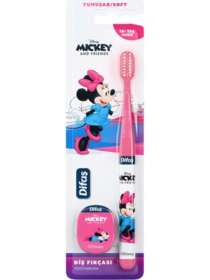 Difaş Minnie Mouse Diş Fırçası 15+ Yaş - 5 Adet