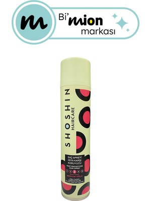 Shoshin Isıya Karşı Koruyucu Saç Spreyi Orta Tutuş 300 ml - 5 Adet