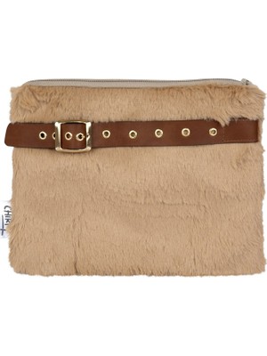 Chirpy Tavşan Çanta Camel 16.5 x 21 cm - 3 Adet