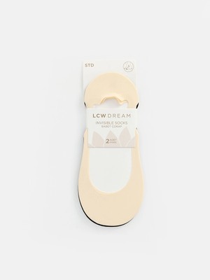 Lc Waikiki Yeni Sezon Bej Kadın Babet Çorap 2'li
