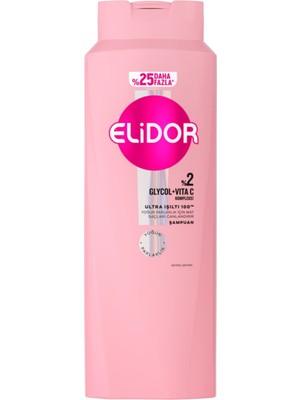 Elidor Ultra Işıltı 100 Şampuan 500 ml - 6 Adet