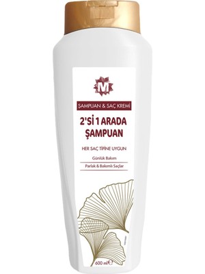 Migros 2'si 1 Arada Şampuan 600 ml - 7 Adet