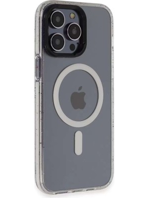 iPhone 14 Pro Max Kılıf Tigra Magsafe Kapak - Beyaz