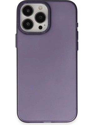 iPhone 15 Pro Max Kılıf Modos Metal Kapak - Derin Mor