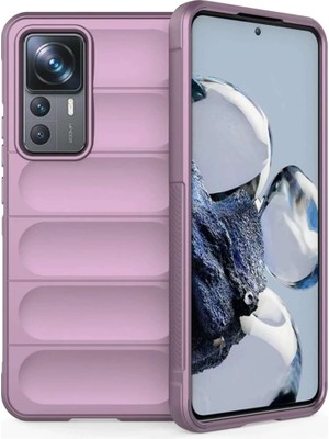 Mi 12T Pro Kılıf Optimum Silikon - Mor
