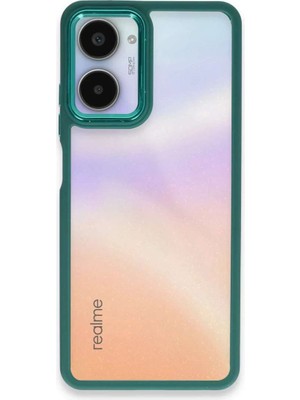 Realme 10 Pro 5g Kılıf Dora Kapak - Haki Yeşil
