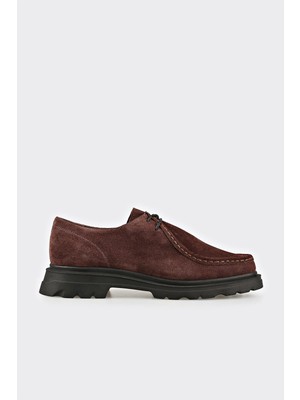 Elle Brown Leather Women's Casual Shoes