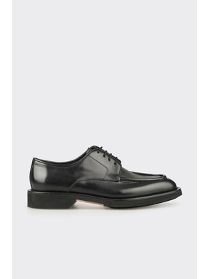 Elle Black Leather Men's Casual Shoes