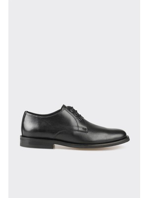 Elle Black Leather Women's Casual Shoes