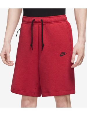 Nike Tech Fleece Short Erkek Kırmızı Şort