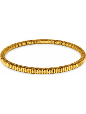 Altın Anne Noktalı Ajda Bilezik 14 Ayar 15 gr