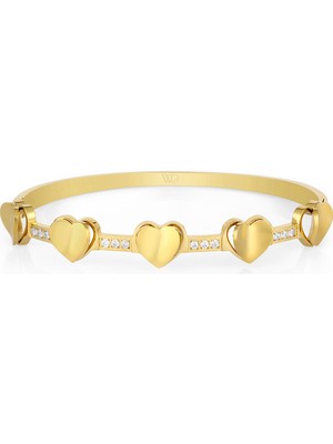 Wesse JWDG102902 Women's Heart Bracelet