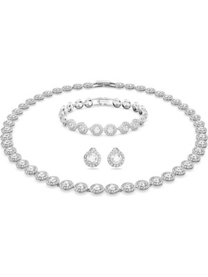 Swarovski SWR5367853 Women's Bracelet, Necklace And Earrings Set
