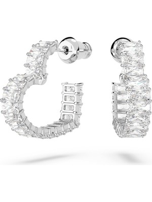 Swarovski SWR5653170 Women's Heart Earrings