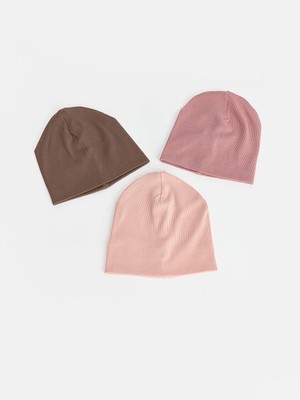 Lc Waikiki Yeni Sezon Pembe Kız Bebek Bere 2'li