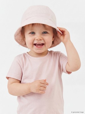 Lc Waikiki Yeni Sezon Pembe Kız Bebek Bucket Şapka