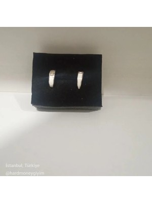 925 Ayar Gümüş Su Damlası Küpe