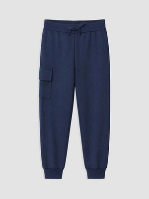 Lc Waikiki Yeni Sezon Indigo Kargo Cepli Erkek Çocuk Jogger Eşofman Altı