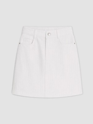 Lc Waikiki Yeni Sezon Beyaz Kız Çocuk Gabardin Etek