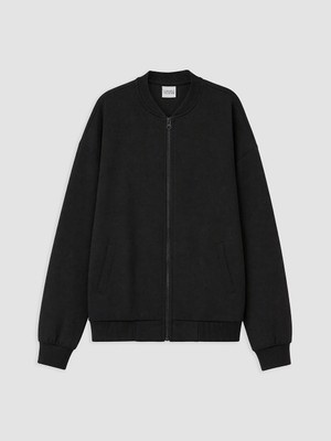 Lc Waikiki Yeni Sezon Siyah Kolej Yaka Kız Çocuk Fermuarlı Sweatshirt