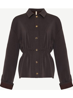 Yargıcı Regular Polo Yaka Uzun Kol Sweatshirt