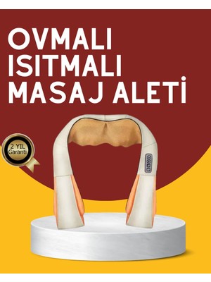 Ankaverse Kas Eklem Ağrılarına Ovmalı Isıtmalı Boyun Omuz Bel Masaj Aleti