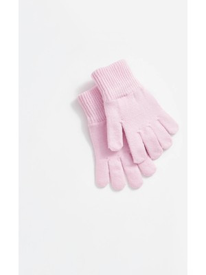 Lc Waikiki Yeni Sezon Pembe Kız Çocuk Triko Eldiven