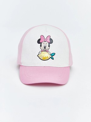 Lc Waikiki Yeni Sezon Karışık Minnie Mouse Nakışlı Kız Bebek Kep Şapka