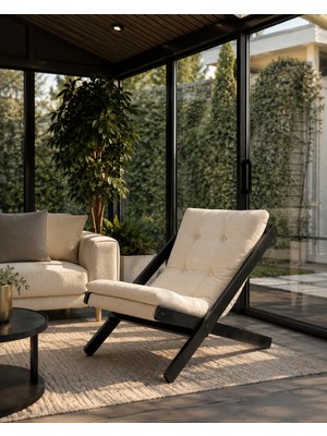 Zrv Tekli Dinlenme Koltuğu Berjer Balkon Koltuğu Bahçe Koltuğu Tv Sandalyesi