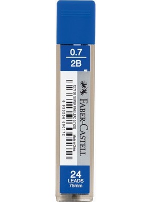 Faber-Castell 0.7 mm 2B Kalem Ucu 75 mm 1 Adet Siyah Renk Sarf Malzemeleri