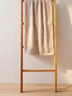 Lc Waikiki Yeni Sezon Kahverengi Pamuklu Banyo Havlusu 70X140 cm