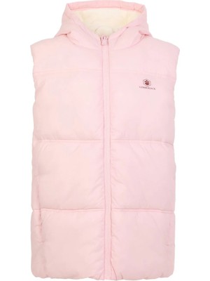 Lumberjack Yelek Kız Çocuk Pembe Kids Wmat Gvest Yelek