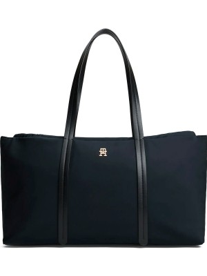 Tommy Hilfiger Çapraz Ç, Standart, Siyah